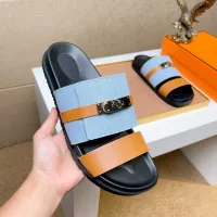 Cheap Hermes Slippers For Men #1362086 Replica Wholesale [$56.00 USD] [ITEM#1362086] on Replica Hermes Slippers