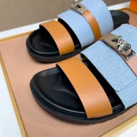 Cheap Hermes Slippers For Men #1362086 Replica Wholesale [$56.00 USD] [ITEM#1362086] on Replica Hermes Slippers