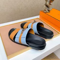 Cheap Hermes Slippers For Men #1362086 Replica Wholesale [$56.00 USD] [ITEM#1362086] on Replica Hermes Slippers