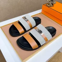 Cheap Hermes Slippers For Men #1362088 Replica Wholesale [$56.00 USD] [ITEM#1362088] on Replica Hermes Slippers