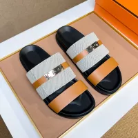 Cheap Hermes Slippers For Men #1362088 Replica Wholesale [$56.00 USD] [ITEM#1362088] on Replica Hermes Slippers