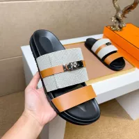 Cheap Hermes Slippers For Men #1362088 Replica Wholesale [$56.00 USD] [ITEM#1362088] on Replica Hermes Slippers