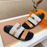 Cheap Hermes Slippers For Men #1362088 Replica Wholesale [$56.00 USD] [ITEM#1362088] on Replica Hermes Slippers