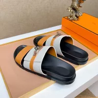 Cheap Hermes Slippers For Men #1362088 Replica Wholesale [$56.00 USD] [ITEM#1362088] on Replica Hermes Slippers