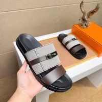 Cheap Hermes Slippers For Men #1362090 Replica Wholesale [$56.00 USD] [ITEM#1362090] on Replica Hermes Slippers