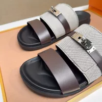 Cheap Hermes Slippers For Men #1362090 Replica Wholesale [$56.00 USD] [ITEM#1362090] on Replica Hermes Slippers