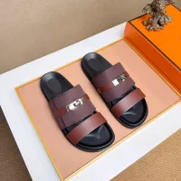 Cheap Hermes Slippers For Men #1362092 Replica Wholesale [$56.00 USD] [ITEM#1362092] on Replica Hermes Slippers