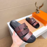 Cheap Hermes Slippers For Men #1362092 Replica Wholesale [$56.00 USD] [ITEM#1362092] on Replica Hermes Slippers