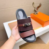 Cheap Hermes Slippers For Men #1362092 Replica Wholesale [$56.00 USD] [ITEM#1362092] on Replica Hermes Slippers