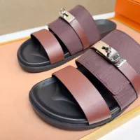 Cheap Hermes Slippers For Men #1362092 Replica Wholesale [$56.00 USD] [ITEM#1362092] on Replica Hermes Slippers