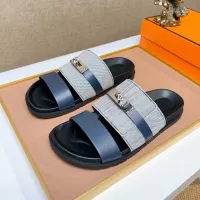 Cheap Hermes Slippers For Men #1362096 Replica Wholesale [$56.00 USD] [ITEM#1362096] on Replica Hermes Slippers