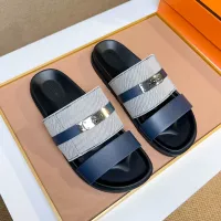 Cheap Hermes Slippers For Men #1362096 Replica Wholesale [$56.00 USD] [ITEM#1362096] on Replica Hermes Slippers