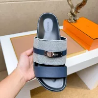 Cheap Hermes Slippers For Men #1362096 Replica Wholesale [$56.00 USD] [ITEM#1362096] on Replica Hermes Slippers