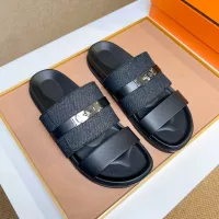 Cheap Hermes Slippers For Men #1362102 Replica Wholesale [$56.00 USD] [ITEM#1362102] on Replica Hermes Slippers