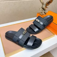 Cheap Hermes Slippers For Men #1362102 Replica Wholesale [$56.00 USD] [ITEM#1362102] on Replica Hermes Slippers