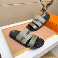 Cheap Hermes Slippers For Men #1362104 Replica Wholesale [$56.00 USD] [ITEM#1362104] on Replica Hermes Slippers
