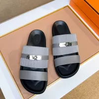 Cheap Hermes Slippers For Men #1362106 Replica Wholesale [$56.00 USD] [ITEM#1362106] on Replica Hermes Slippers
