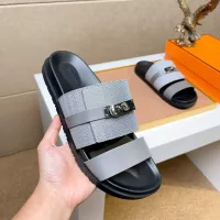 Cheap Hermes Slippers For Men #1362106 Replica Wholesale [$56.00 USD] [ITEM#1362106] on Replica Hermes Slippers