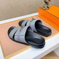 Cheap Hermes Slippers For Men #1362106 Replica Wholesale [$56.00 USD] [ITEM#1362106] on Replica Hermes Slippers