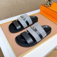 Cheap Hermes Slippers For Men #1362110 Replica Wholesale [$56.00 USD] [ITEM#1362110] on Replica Hermes Slippers