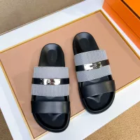Cheap Hermes Slippers For Men #1362110 Replica Wholesale [$56.00 USD] [ITEM#1362110] on Replica Hermes Slippers