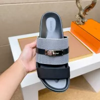 Cheap Hermes Slippers For Men #1362110 Replica Wholesale [$56.00 USD] [ITEM#1362110] on Replica Hermes Slippers