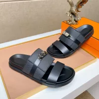 Cheap Hermes Slippers For Men #1362112 Replica Wholesale [$56.00 USD] [ITEM#1362112] on Replica Hermes Slippers