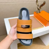 Cheap Hermes Slippers For Men #1362114 Replica Wholesale [$56.00 USD] [ITEM#1362114] on Replica Hermes Slippers