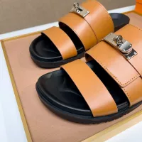 Cheap Hermes Slippers For Men #1362114 Replica Wholesale [$56.00 USD] [ITEM#1362114] on Replica Hermes Slippers