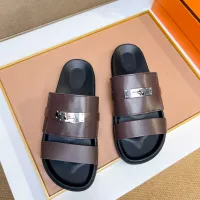 Cheap Hermes Slippers For Men #1362116 Replica Wholesale [$56.00 USD] [ITEM#1362116] on Replica Hermes Slippers