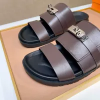 Cheap Hermes Slippers For Men #1362116 Replica Wholesale [$56.00 USD] [ITEM#1362116] on Replica Hermes Slippers