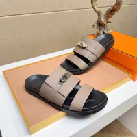 Cheap Hermes Slippers For Men #1362120 Replica Wholesale [$56.00 USD] [ITEM#1362120] on Replica Hermes Slippers