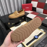 Cheap Salvatore Ferragamo Leather Shoes For Men #1362168 Replica Wholesale [$92.00 USD] [ITEM#1362168] on Replica Salvatore Ferragamo Leather Shoes