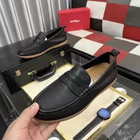 Cheap Salvatore Ferragamo Leather Shoes For Men #1362169 Replica Wholesale [$92.00 USD] [ITEM#1362169] on Replica Salvatore Ferragamo Leather Shoes