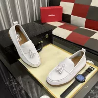 Cheap Salvatore Ferragamo Leather Shoes For Men #1362170 Replica Wholesale [$92.00 USD] [ITEM#1362170] on Replica Salvatore Ferragamo Leather Shoes
