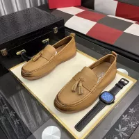 Cheap Salvatore Ferragamo Leather Shoes For Men #1362171 Replica Wholesale [$92.00 USD] [ITEM#1362171] on Replica Salvatore Ferragamo Leather Shoes