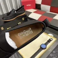 Cheap Salvatore Ferragamo Leather Shoes For Men #1362172 Replica Wholesale [$92.00 USD] [ITEM#1362172] on Replica Salvatore Ferragamo Leather Shoes