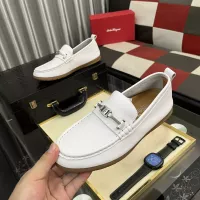 Cheap Salvatore Ferragamo Leather Shoes For Men #1362173 Replica Wholesale [$92.00 USD] [ITEM#1362173] on Replica Salvatore Ferragamo Leather Shoes