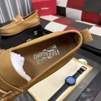 Cheap Salvatore Ferragamo Leather Shoes For Men #1362174 Replica Wholesale [$92.00 USD] [ITEM#1362174] on Replica Salvatore Ferragamo Leather Shoes