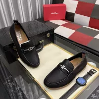 Cheap Salvatore Ferragamo Leather Shoes For Men #1362175 Replica Wholesale [$92.00 USD] [ITEM#1362175] on Replica Salvatore Ferragamo Leather Shoes
