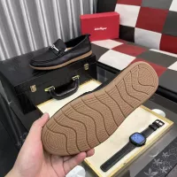 Cheap Salvatore Ferragamo Leather Shoes For Men #1362175 Replica Wholesale [$92.00 USD] [ITEM#1362175] on Replica Salvatore Ferragamo Leather Shoes