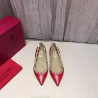 Cheap Valentino Flat Shoes For Women #1362295 Replica Wholesale [$92.00 USD] [ITEM#1362295] on Replica Valentino Flat Shoes