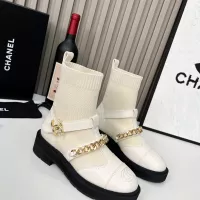 Cheap Chanel Boots For Women #1362558 Replica Wholesale [$122.00 USD] [ITEM#1362558] on Replica Chanel Boots