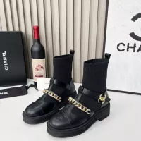 Cheap Chanel Boots For Women #1362562 Replica Wholesale [$122.00 USD] [ITEM#1362562] on Replica Chanel Boots
