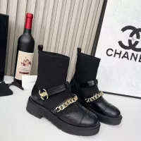Cheap Chanel Boots For Women #1362562 Replica Wholesale [$122.00 USD] [ITEM#1362562] on Replica Chanel Boots