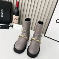 Cheap Chanel Boots For Women #1362563 Replica Wholesale [$122.00 USD] [ITEM#1362563] on Replica Chanel Boots