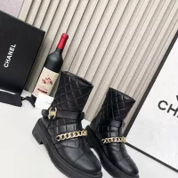 Cheap Chanel Boots For Women #1362564 Replica Wholesale [$122.00 USD] [ITEM#1362564] on Replica Chanel Boots