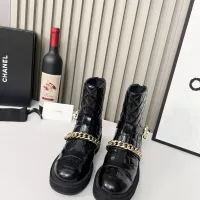 Cheap Chanel Boots For Women #1362565 Replica Wholesale [$122.00 USD] [ITEM#1362565] on Replica Chanel Boots