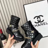 Cheap Chanel Boots For Women #1362565 Replica Wholesale [$122.00 USD] [ITEM#1362565] on Replica Chanel Boots
