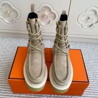 Cheap Hermes Boots For Women #1362568 Replica Wholesale [$145.00 USD] [ITEM#1362568] on Replica Hermes Boots